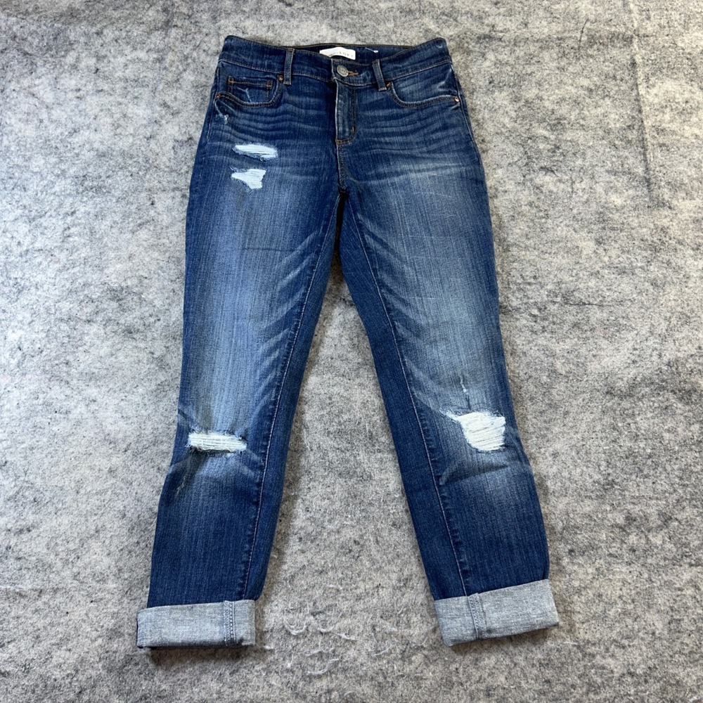 New LOFT Modern Skinny Jeans Women's 2/26 Medium Wash Stretch Denim Casual